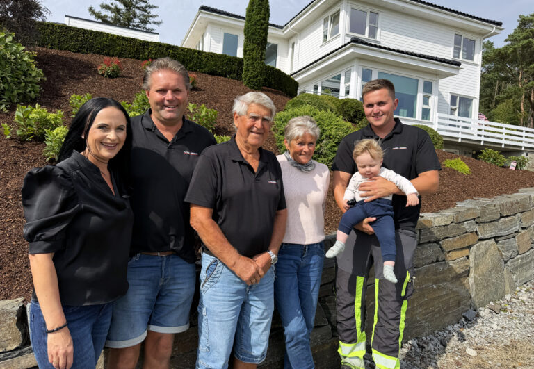 Familiebedriften begynte med en Brøyt på nyttårsaften